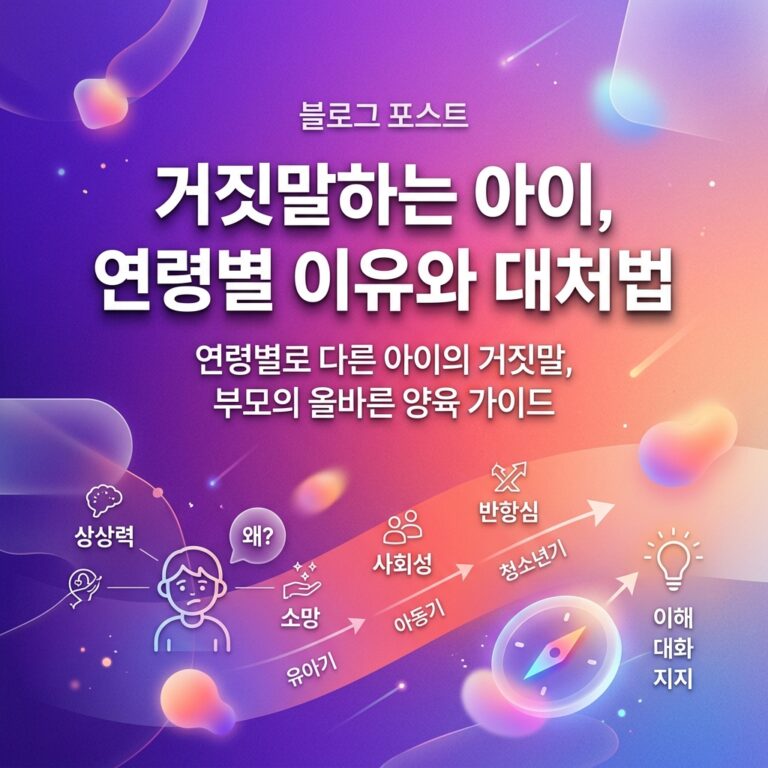 ai thumbnail gradient 거짓말하는 아이 연령별 이유와 대처법 1789202674