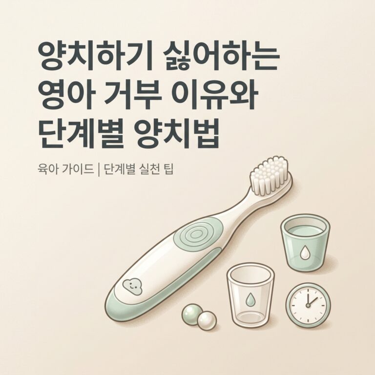 ai thumbnail minimal 양치하기 싫어하는 영아 거부 이유와 단계별 양치법 1788688178
